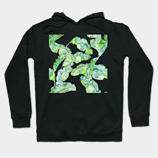 Banana leaves pattern jungle tropical Hoodie